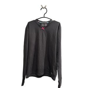 Watson girls long sleeve shirt with pink bow